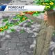 Showers and a few storms in Alabama's Sunday forecast. Drier for Veterans Day then more seasonabl...