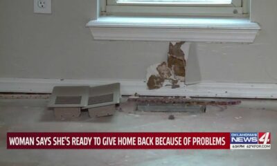 Woman says she's ready to give home back because of problems