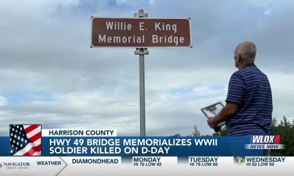 South Mississippi WWII soldier killed on D-Day memorialized with bridge naming