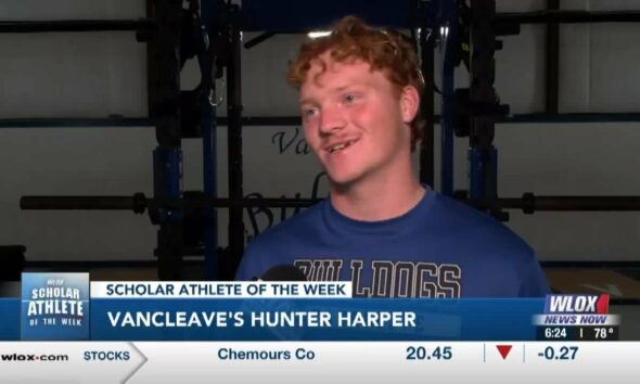 Scholar Athlete of the Week: Vancleave's Hunter Harper