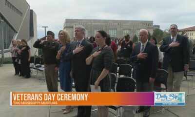 2024 Veterans Day Ceremony held at Two Mississippi Museums