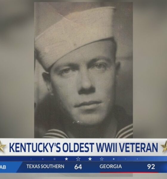 The oldest known Kentucky WWII Veteran reflects on life, D-Day