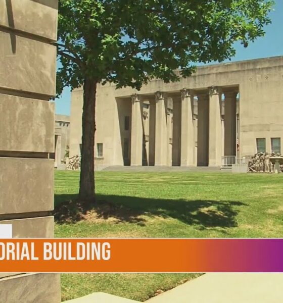 The War Memorial Building in Jackson