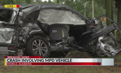 Crash involving MPD vehicle