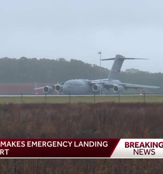 Aircraft makes emergency landing at GSP Airport