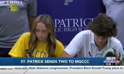 St. Patrick sends two athletes to Mississippi Gulf Coast