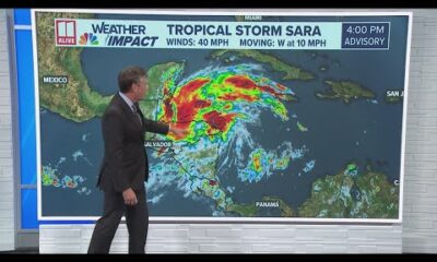 Tracking Tropical Storm Sara | Latest