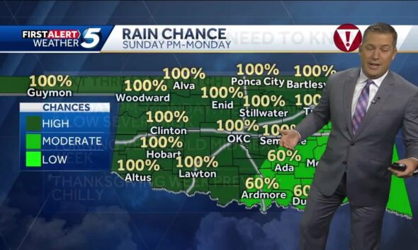 November 14,2024: Soaking rain and tornado risk returning