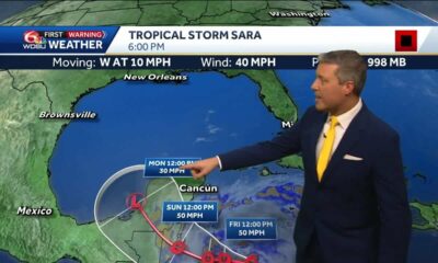 The latest forecast and analysis on Sara