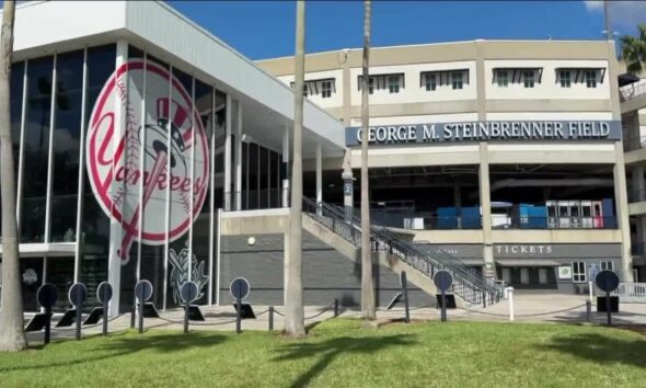 Tampa Bay Rays to play 2025 season at Yankees' spring training field in Tampa