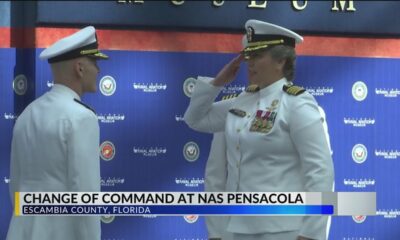 First woman installed as commanding officer of NAS Pensacola