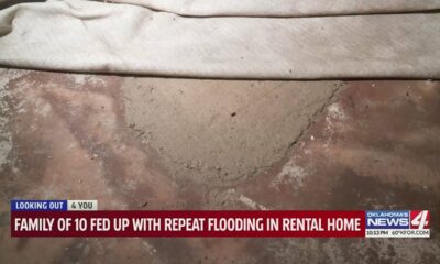 Family of 10 fed up with repeat flooding in rental home