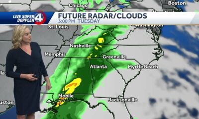 Rain returns on Tuesday