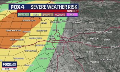 Dallas weather: Two rounds of storms Sunday night, Monday morning