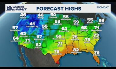 National Weather (11/18): A cold front makes its way through the country