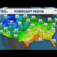 National Weather (11/18): A cold front makes its way through the country