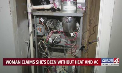 Woman claims she's been without heat and AC