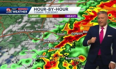 Tracking possible severe storms and flooding