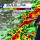 Tracking possible severe storms and flooding