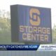 Jackson storage facility catches fire again