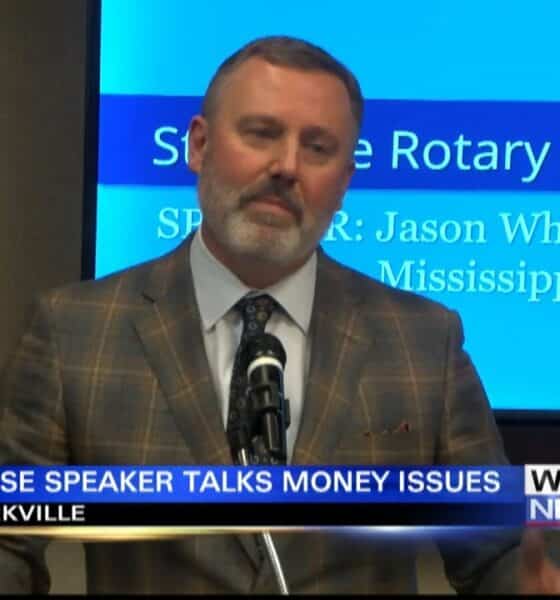 Mississippi House Speaker Jason White talks about money issues facing the state