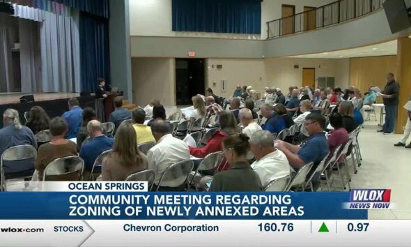 City of Ocean Springs holds community meeting addressing zoning of newly-annexed areas