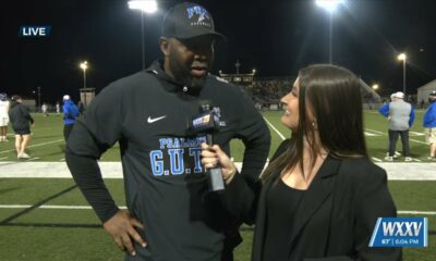 News 25's Ansley Brent catches up with Pearl River Central Head Coach John Feaster ahead of their