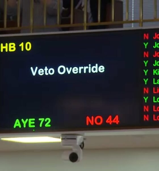 NC House overrides Cooper's veto of immigration bill HB10