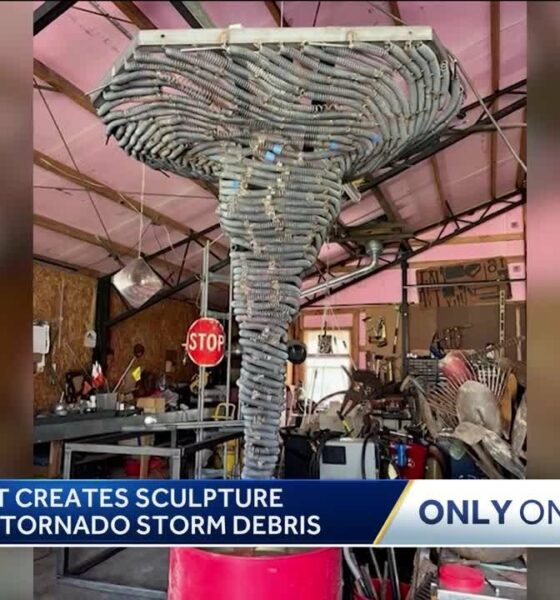 Sculpture depicts May 26 tornado that forever changed Rogers