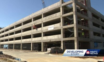 New parking garage going up in Fondren