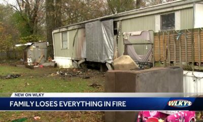 Louisville family loses everything in fire right before holidays