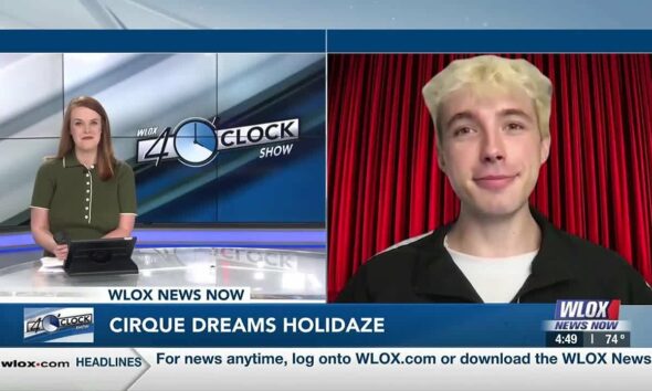 THIS WEEKEND: Cirque Dreams Holidaze show at the Beau Rivage