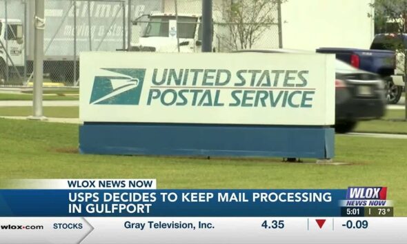 LIVE: USPS announces plans to keep mail processing operations in Gulfport