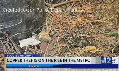 Jackson police see increase in copper thefts