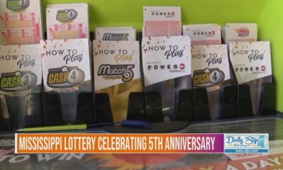 Mississippi Lottery celebrates 5th anniversary with new scratch-off ticket