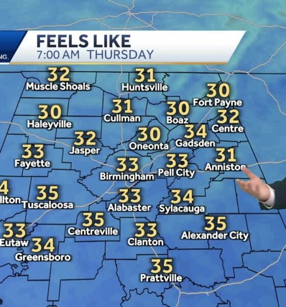 Alabama weather forecast turns freezing cold with frost possible this weekend