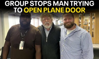 American Airlines passengers restrain man who tried to open plane door on DFW-bound flight