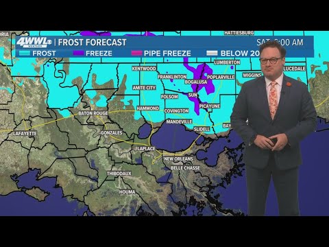 Thursday 5PM First Weather: Few degrees colder next two mornings