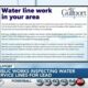 Gulfport Public Works inspecting water service lines for lead