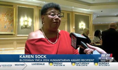 Karen Sock awarded 15th annual John R. Blossman Humanitarian Award