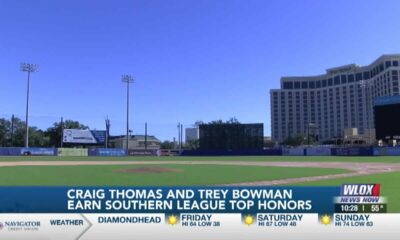 Craig Thomas and Trey Bowman earn Southern League honors