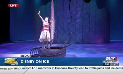 LIVE: Moana gives a sneak peek of Disney on Ice show