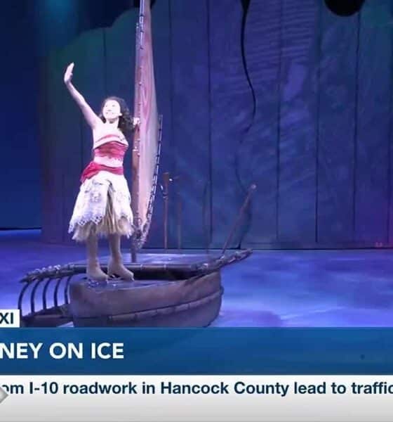 LIVE: Moana gives a sneak peek of Disney on Ice show