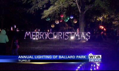 Tupelo’s Ballard Park gets in the Christmas spirit