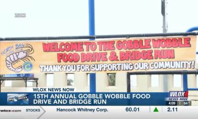 SATURDAY: 15th annual Gobble Wobble Food Drive and Bridge Run in Biloxi