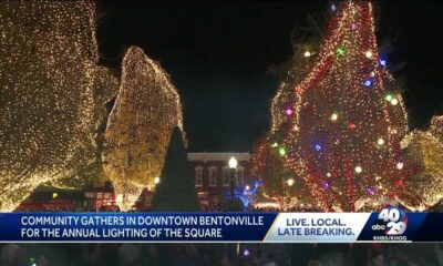 Bentonville Lighting Of The Square