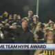 Who is the Home Team Hype Award winner?