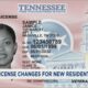 Driver's license changes for new residents