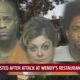 Three arrested after attack at Wendy's restaurant