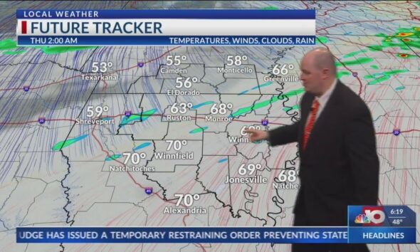 Morning Forecast - Tuesday, Nov. 26th